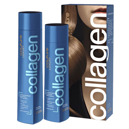 Набор Estel Haute Couture Luxury Collagen (шампунь, бальзам)