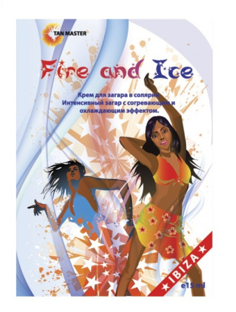 Крем для загара в солярии Fire and Ice, 15 мл