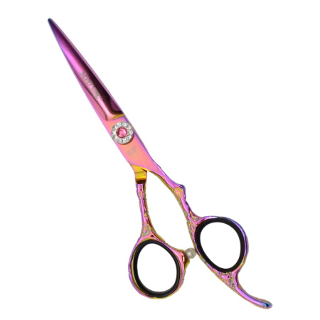 Ножницы для стрижки Silver Star PN 131-5,5 pink premium эргономичные, 5,5"