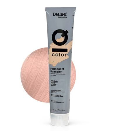 Краситель перманентный Dewal IQ Color Tone 10.61 extra light rose ash blonde, 90 мл