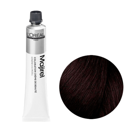 Стойкая крем-краска для волос Loreal Majirel 4.8 шатен мокка, 50 мл