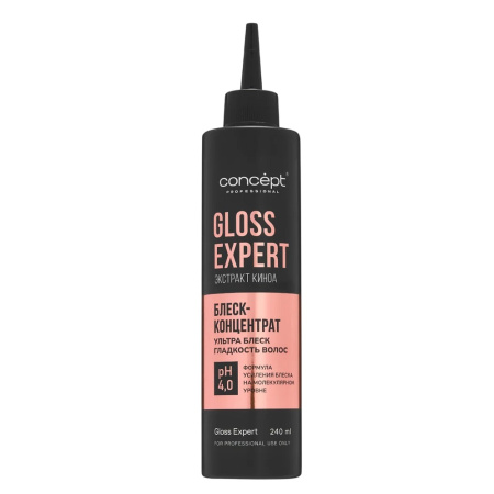 Concept Концентрат-блеск Gloss Expert восстанавливающий, 240 мл