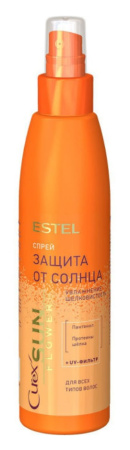 Спрей-защита от солнца для всех типов волос Estel Curex Sunflower, 200 мл