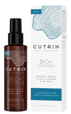 Сыворотка-бустер для укрепления волос у мужчин Cutrin Bio+ Energy Boost, 100 мл