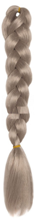 Hairshop AIDA 60 Белый с серым отливом, коса для афропричесок и дред-локов, 1,3 м