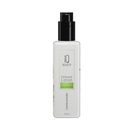 IQ Beauty Парфюмированный лосьон для рук и тела Лайм и Лаванда, 250 мл