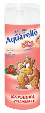 Детский шампунь Клубника "Aquarelle Kids", 200 мл