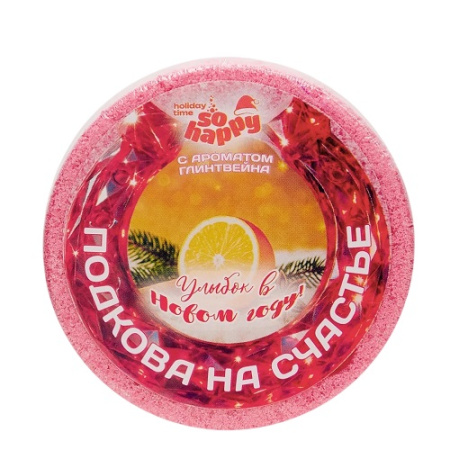 МП Laboratory Katrin Соль для ванн "Happyki" Подкова на счастье, 90 г