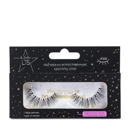 Накладные ресницы Star L15 N030