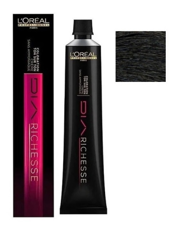 Краска для волос Loreal Dia Richesse тон 3 тёмный шатен, 50 мл