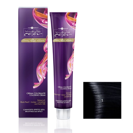 Крем-краска Hair Company Inimitable Color 1 чёрный, 100 мл