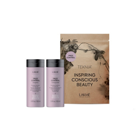 Дорожный набор дисциплинирующий Lakme Teknia Travel Pack Frizz Control