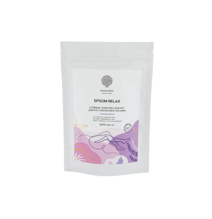 Ванночка для ног Epsom "Relax", 400 г