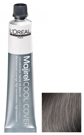 Крем-краска Loreal Majirel Cool Cover 8.11 св. блондин глуб. пеп., 50 мл
