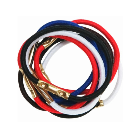 Резинки для волос "Mini" Dewal, в ассортименте, 10 шт