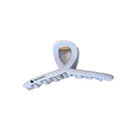 Hairway Зажим Ecoline 125 мм, голубой
