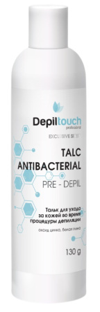 Тальк антибактериальный Depiltouch Exclusive series, 130 г