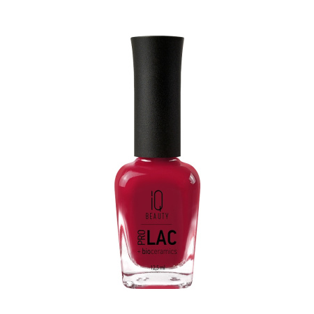 167 т. IQ BEAUTY Лак для ногтей укрепляющий PROLAC+bioceramics, 12.5 мл