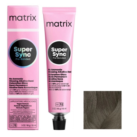 Matrix S Sync Краситель 6P темн. блондин жемчужный, 90 мл