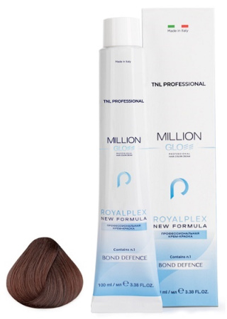 Крем-краска для волос Million Gloss 4.5 Коричневый махагоновый, 100 мл