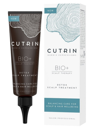 Маска очищающая для кожи головы Cutrin Bio+ Detox, 75 мл