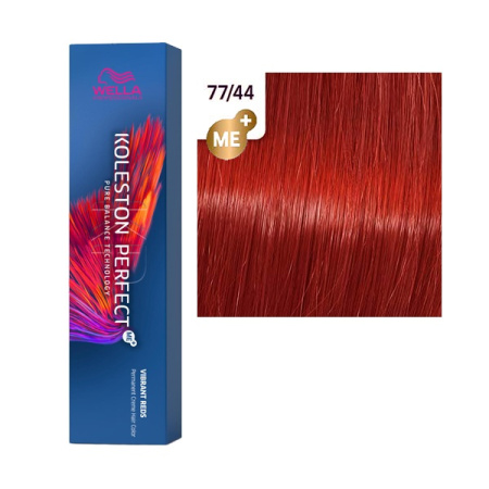 МП Wella Крем-краска стойкая Koleston P. 77/44 Вулканический красный, 60 мл