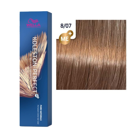 Wella Крем-краска стойкая Koleston P. 8/07 Платан, 60 мл