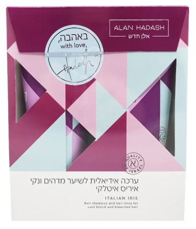 Набор для волос Alan Hadash Italian Iris, 2х200 мл