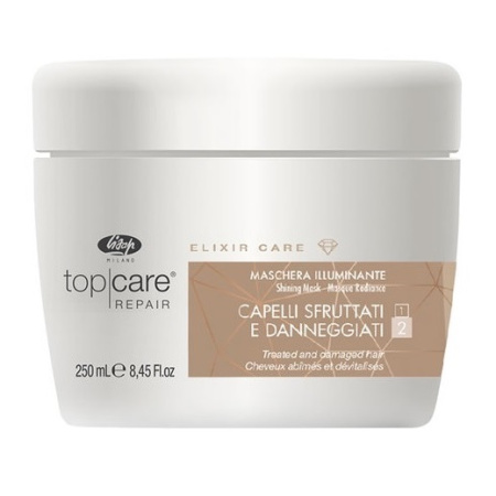Маска-эликсир для восстановления и придания сияющ. блеска Lisap Milano Top Care Elixir Care, 250 мл