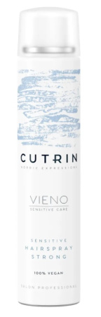 Лак для волос Cutrin Vieno сильной фиксации без отдушки, 100 мл