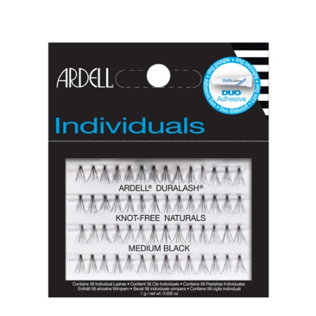 Ardell Duralash Flare Medium Black Пучки ресниц безузелковые средние черные
