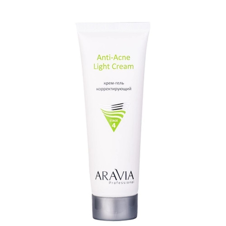 Aravia Prof.Крем-гель корректир. для жирной и проблемной кожи Anti-Acne Light Cream, 50 мл
