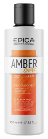 Кондиционер Epica Amber Shine для восстановления и питания волос, 250 мл