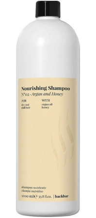 Шампунь питательный для сухих волос Farmavita "Back Bar Nourising"  № 02, 1000 мл