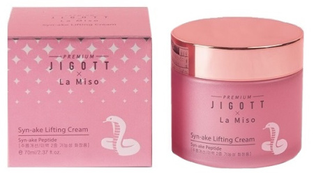 Premium Jigott and La Miso Подтягивающий крем для лица Syn-ake, 70 мл												