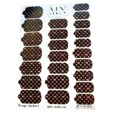 Плёнки для маникюра MIW Nails SF-18