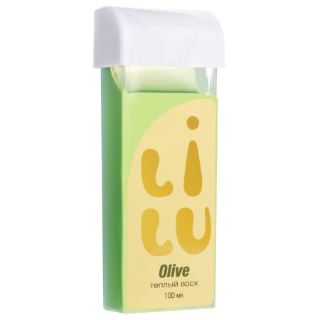 Воск тёплый LILU 07 olive в картридже, 100 мл