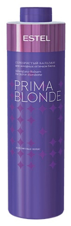 Бальзам серебристый для холодных оттенков блонд Estel Prima Blonde, 1000 мл