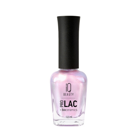 085 т. IQ BEAUTY Лак для ногтей укрепляющий PROLAC+bioceramics, 12.5 мл