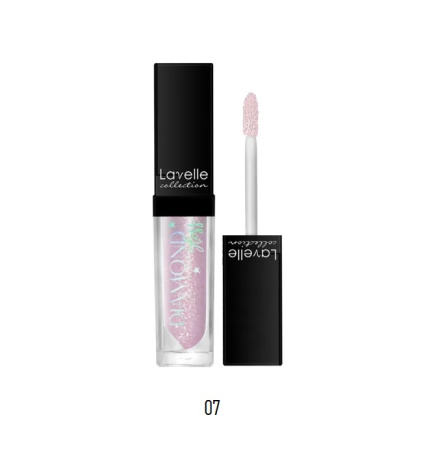 Блеск для губ Lavelle Collection Diamond Gloss, т. 07 kiss light pink, 5 мл