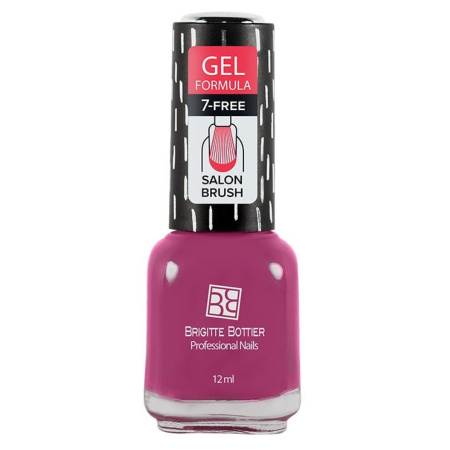 Лак для ногтей Brigitte Bottier Gel Formula, т. 81 малиновый десерт, 12 мл