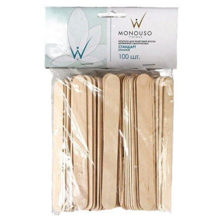Шпатель одноразовый ItalWax "Cтандарт", 100 шт