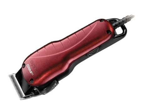 Мощная вибрационная машинка US Pro Adjustable Blade Clipper RED