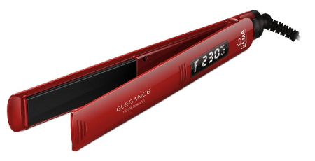 Щипцы-выпрямители для волос "Elegance Digital" GA.MA, красные