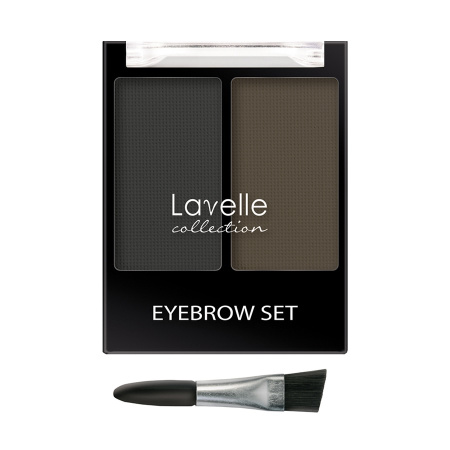Набор для бровей Lavelle Collection BS02, т. 01 графитовый, 16 г