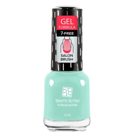 Лак для ногтей Brigitte Bottier Gel Formula, т. 63 светло-голубой, 12 мл