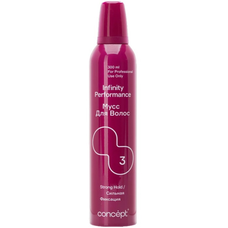 Мусс для волос Concept Infinity подвижной фиксации (3), 300 мл