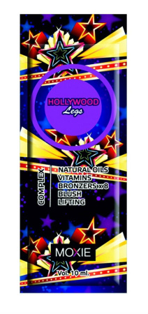 Крем для загара в солярии Hollywood Legs с 8-ми кратным бронзатором для ног, 10 мл