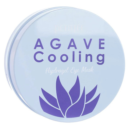 PETITFEE Гидрогелевые патчи для глаз Агава Agave Cooling, 60 шт
