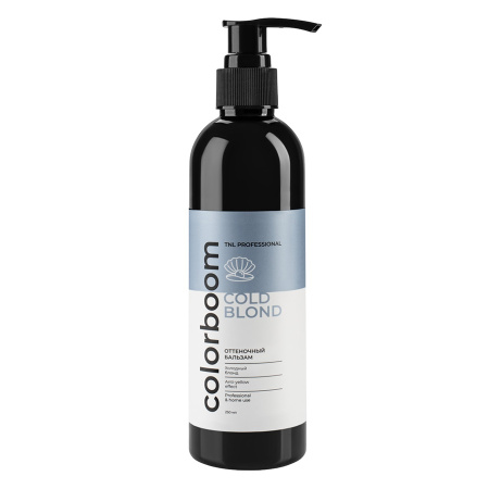 Оттеночный бальзам TNL Color Boom холодный блонд, 250 мл